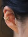 thumb 925 Sterling Silver Butterfly Dainty Ear Bone Clip Earring 1