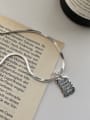 thumb 925 Sterling Silver Letter Trend Necklace 0