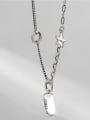 thumb 925 Sterling Silver Star Vintage Hollow Chain  Necklace 0