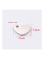 thumb Stainless steel Heart  Pendant Accessories 2