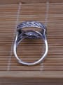 thumb 925 Sterling Silver Round Ring Setting Stone size: 15*15mm 2