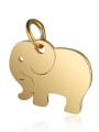 thumb Stainless steel Elephant Charm Height : 14 mm , Width: 16 mm 0