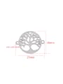 thumb Stainless steel Tree of Life Trend Connectors 1