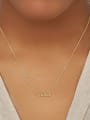 thumb 925 Sterling Silver Letter Minimalist Necklace 1