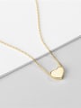 thumb 925 Sterling Silver Heart Minimalist Necklace 3