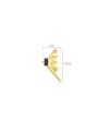 thumb 925 Sterling Silver Cubic Zirconia Geometric Minimalist Single Earring 2