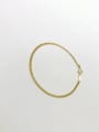 thumb 925 Sterling Silver Irregular Minimalist Link Bracelet 0