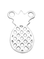 thumb Stainless steel Friut Charm Height :  8.2mm , Width: 13.7 mm 0