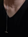 thumb 925 Sterling Silver Tassel Vintage Lariat Necklace 3