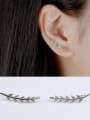 thumb 925 Sterling Silver Leaf Trend Ear Climber Earring 0