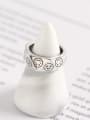 thumb 925 Sterling Silver Face Trend Band Ring 1