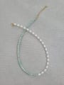 thumb Titanium Steel Freshwater Pearl Bohemia Beaded Necklace 2