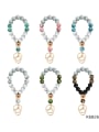 thumb Silicone beads + camouflage Multi Color Bracelet /Key Chain 2