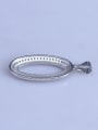 thumb 925 Sterling Silver Oval Pendant Setting Stone size: 9*21mm 2