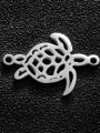 thumb Stainless steel Turtle Charm Height : 16.83 mm , Width: 25.2 mm 3