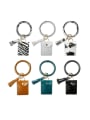 thumb Alloy Leather Coin purse Hand Ring Key Chain 2