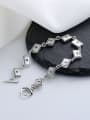 thumb 925 Sterling Silver playing cards Vintage Bracelet 2
