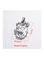 thumb Stainless steel Cartoon exaggerated funny expression pendant 2