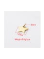 thumb Stainless steel  five-pointed star pendant/accessory tail tag pendant 1