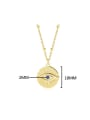 thumb 925 Sterling Silver Evil Eye Minimalist Necklace 2
