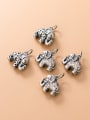 thumb 925 Sterling Silver Elephant Charm Height : 13.5 mm , Width: 14 mm 1
