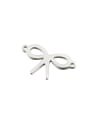thumb Butterfly Stainless steel Bow Minimalist Pendant 0