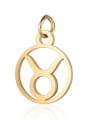 thumb Stainless steel Gold Plated Constellation Charm Height : 11 mm , Width: 16 mm 2