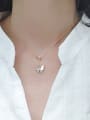 thumb 925 Sterling Silver Shell Butterfly Minimalist Necklace 2