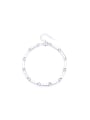 thumb 925 Sterling Silver Trend Geometric  Bracelet and Necklace Set 2
