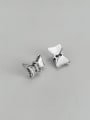 thumb 925 Sterling Silver Bowknot Vintage Stud Earring 2
