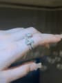 thumb 925 Sterling Silver Cubic Zirconia Butterfly Luxury Stackable Ring 1