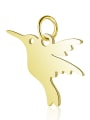 thumb Stainless steel Bird Charm Height : 17 mm , Width: 17 mm 1