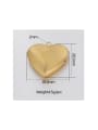 thumb Stainless Steel Glossy Love Heart Open Photo Box Couple Pendant 2