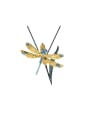 thumb 925 Sterling Silver Swiss Blue Topaz Dragonfly Luxury Necklace 0