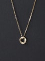 thumb 925 Sterling Silver Geometric Dainty Necklace 2