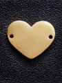 thumb Stainless steel Heart Charm Height : 17 mm , Width: 20 mm 1