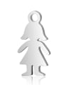 thumb Stainless steel Charm Height : 7.2mm , Width: 14 mm 0