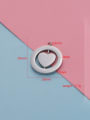 thumb Stainless Steel Hollow Turnable Square Round Heart Jewelry Accessories 3