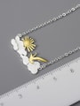 thumb 925 Sterling Silver Cloud Artisan Necklace 2