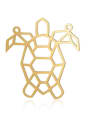 thumb Stainless steel Gold Plated Turtle Charm Height : 28mm , Width:  30mm 0