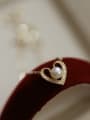 thumb 925 Sterling Silver Imitation Pearl Heart Dainty Necklace 2