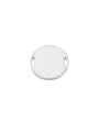 thumb Stainless steel round disc two-hole  pendant 2