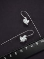 thumb 925 Sterling Silver Literary, fresh and childlike windmill Artisan Hook Earring 3