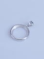 thumb 925 Sterling Silver Round Pendant Setting Stone size: 15*15mm 1