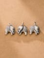 thumb 925 Sterling Silver Elephsnt Charm Height : 14.5 mm , Width: 13.5mm 1