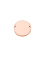 thumb Stainless steel round disc two-hole  pendant 0