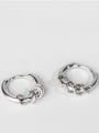 thumb 925 Sterling Silver Round Minimalist Earring 0