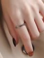 thumb 925 Sterling Silver Geometric Vintage Band Ring 2
