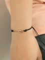 thumb Stainless steel Heart Trend Adjustable Bracelet 2
