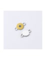 thumb Stainless steel fresh small daisy double hole sun flower accessories 1
